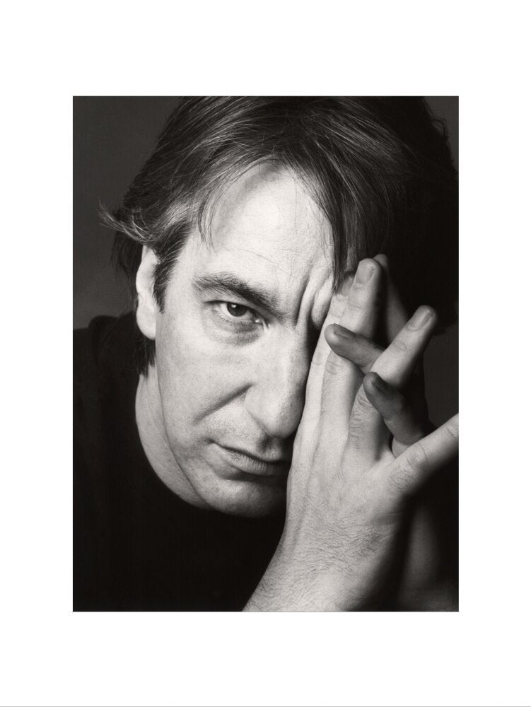 Alan rickman portrait print (art print, extra large, no frame frame)