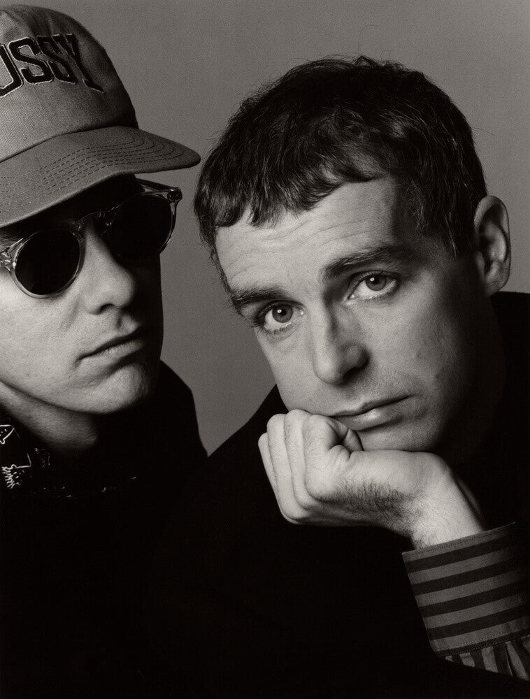 Pet shop boys (chris lowe; neil tennant) portrait print