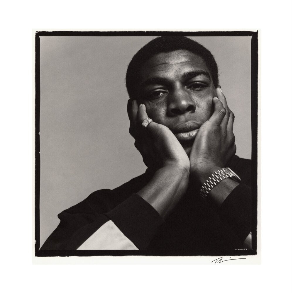 Frank bruno portrait print (art print, extra large, no frame)