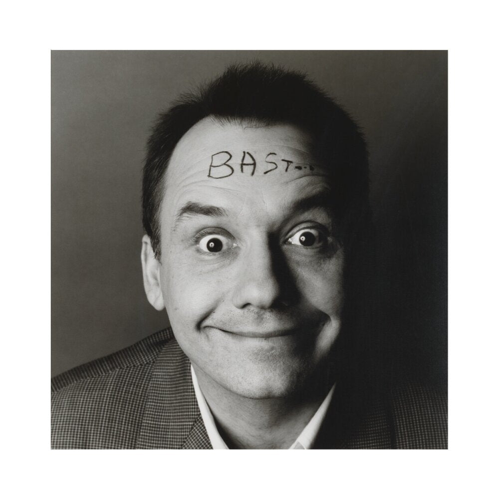 Bob mortimer portrait print (art print, small, no frame frame)