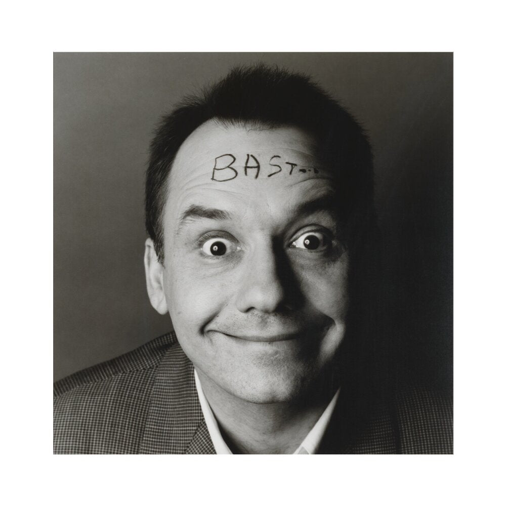 Bob mortimer portrait print (art print, large, no frame frame)