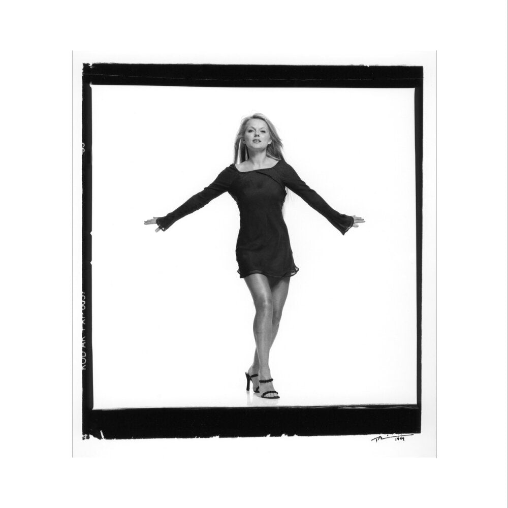 Geri halliwell portrait print (art print, small, no frame)