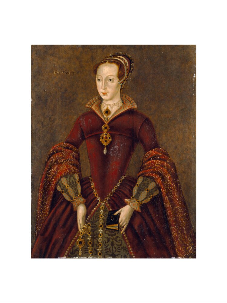 Lady jane grey portrait print (art print, large, no frame)