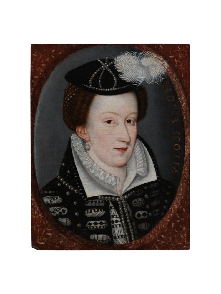 Mary, queen of scots portrait print (art print, medium, no frame)