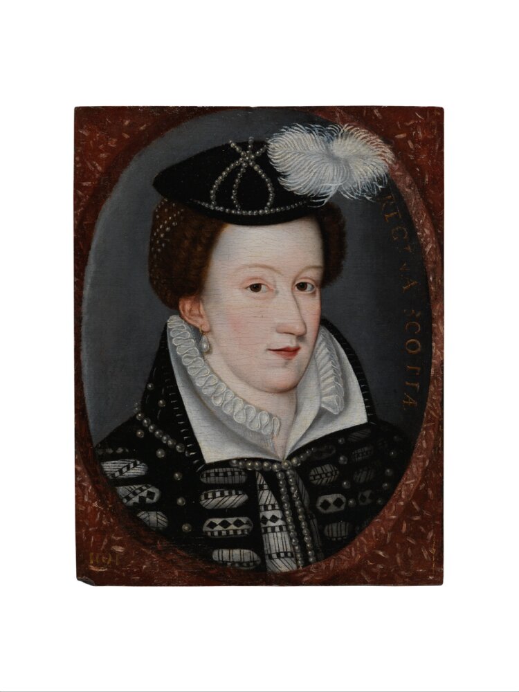 Mary, queen of scots portrait print (art print, large, no frame)