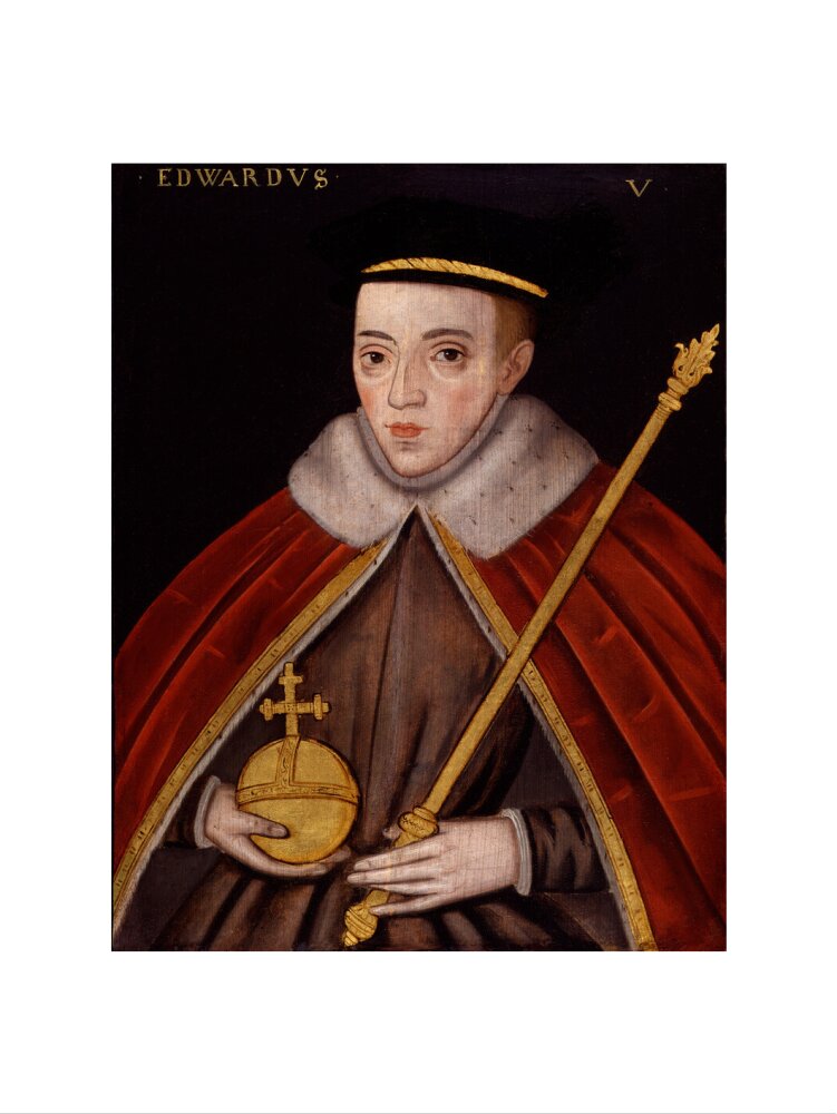 King edward v portrait print (art print, extra large, no frame)