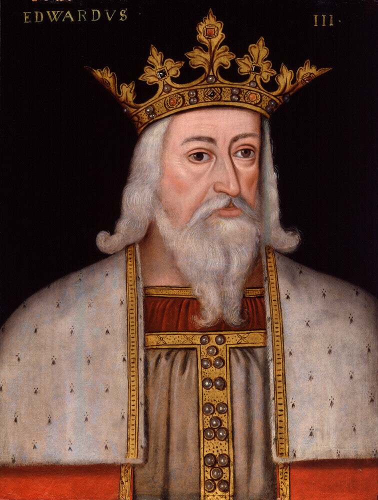 King edward iii portrait print