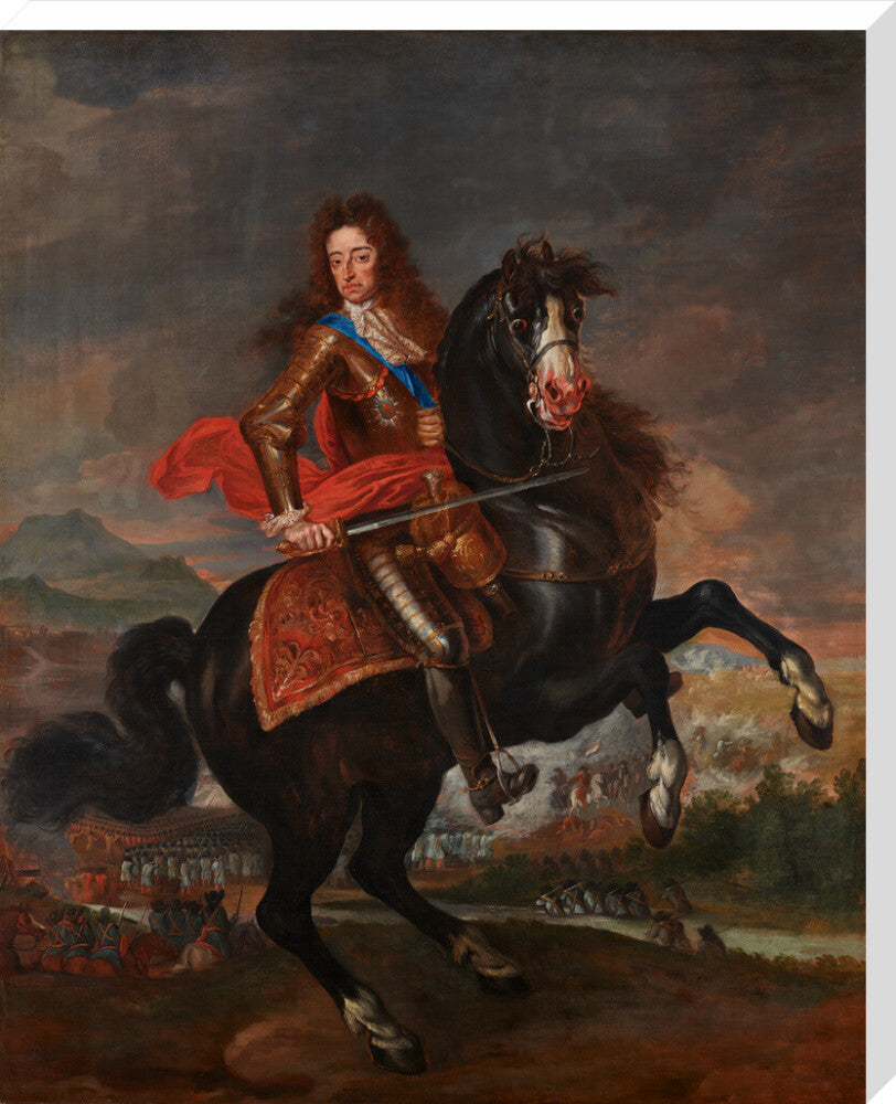 King william iii portrait print (stretched canvas, extra large, no frame)