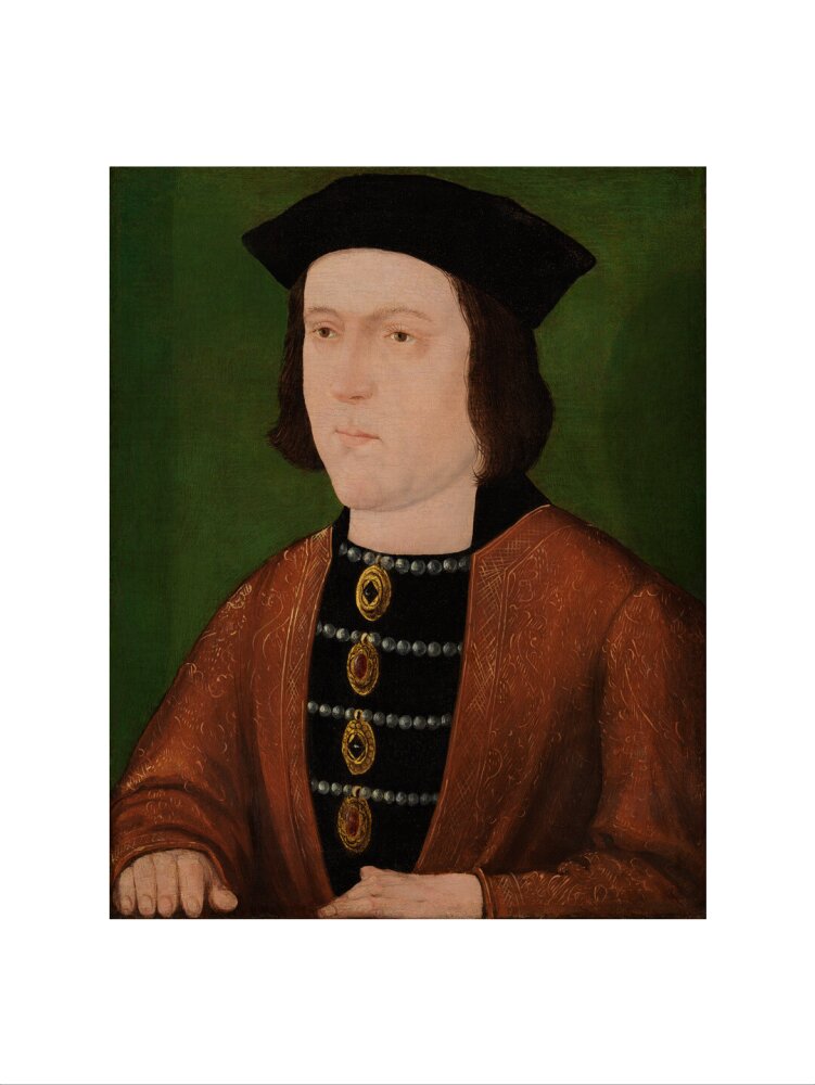 King edward iv portrait print (art print, small, no frame)