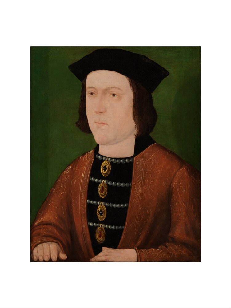 King edward iv portrait print (art print, extra large, no frame)