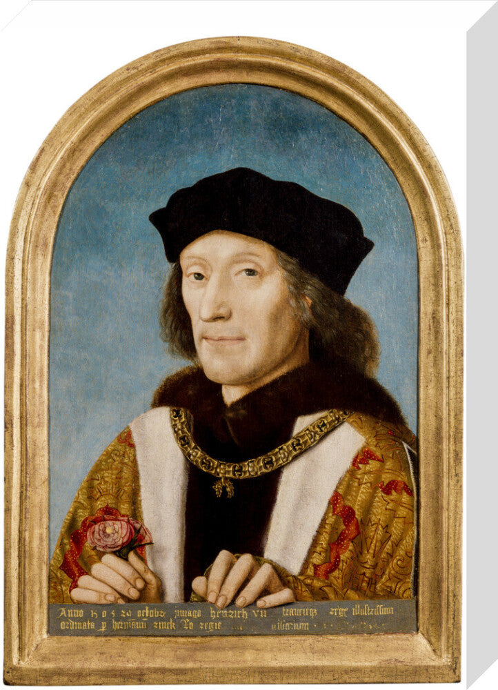 King henry vii portrait print (stretched canvas, medium, no frame)