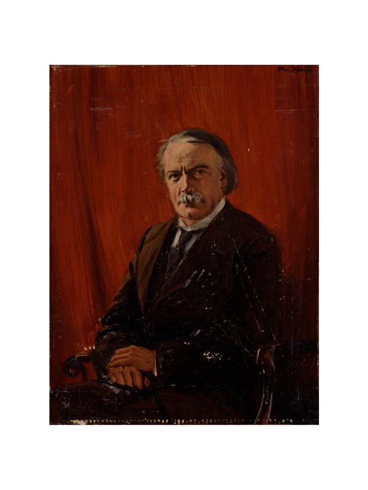 David lloyd george portrait print (art print, small, no frame)