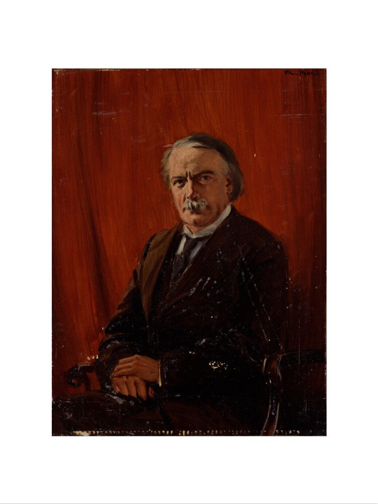 David lloyd george portrait print (art print, extra large, no frame)