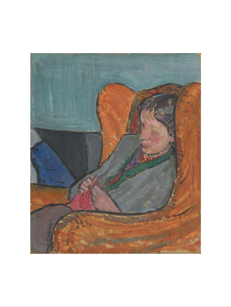 Virginia woolf portrait print (art print, extra large, no frame)