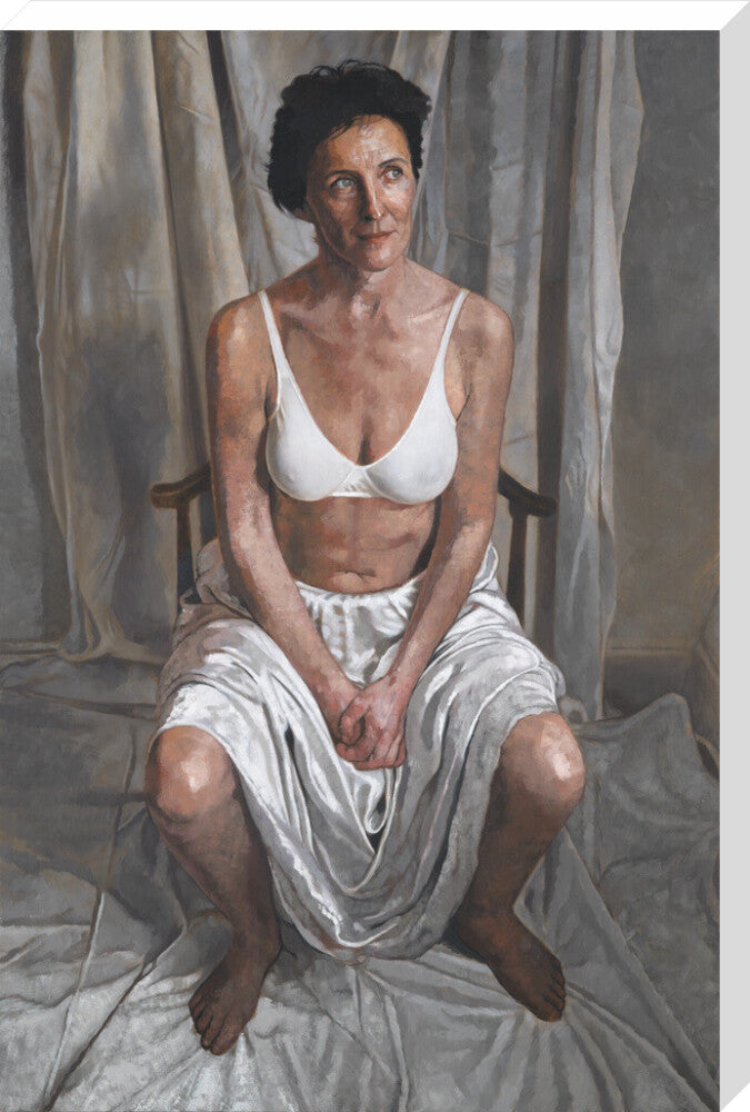 Fiona shaw portrait print (stretched canvas, extra large, no frame)