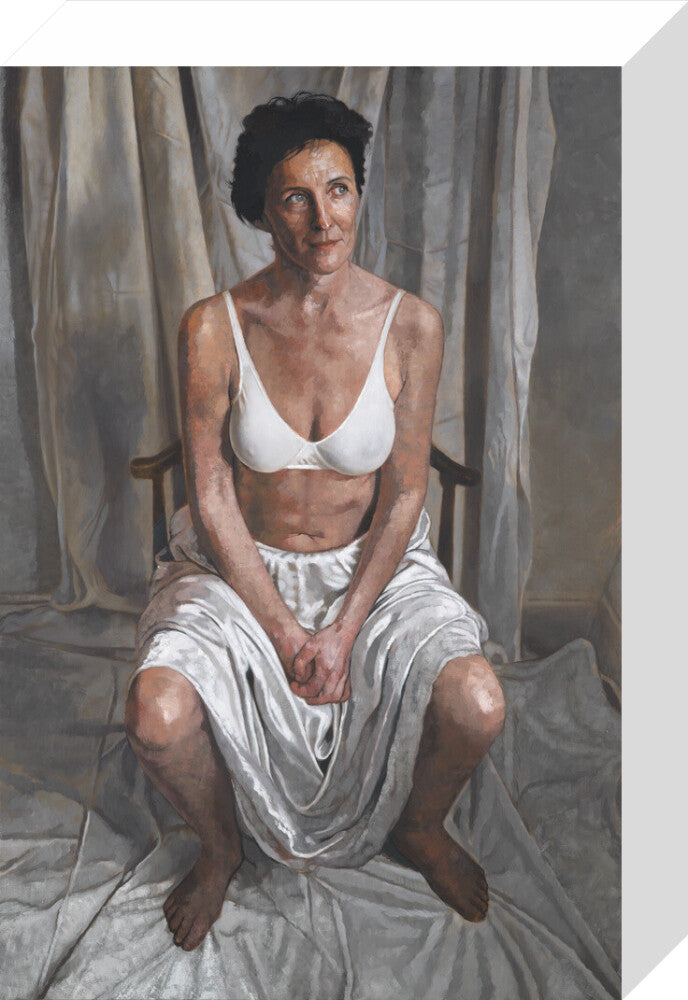 Fiona shaw portrait print (stretched canvas, small, no frame)