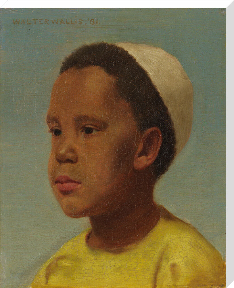 Samuel coleridge taylor portrait print (stretched canvas, extra large, no frame)