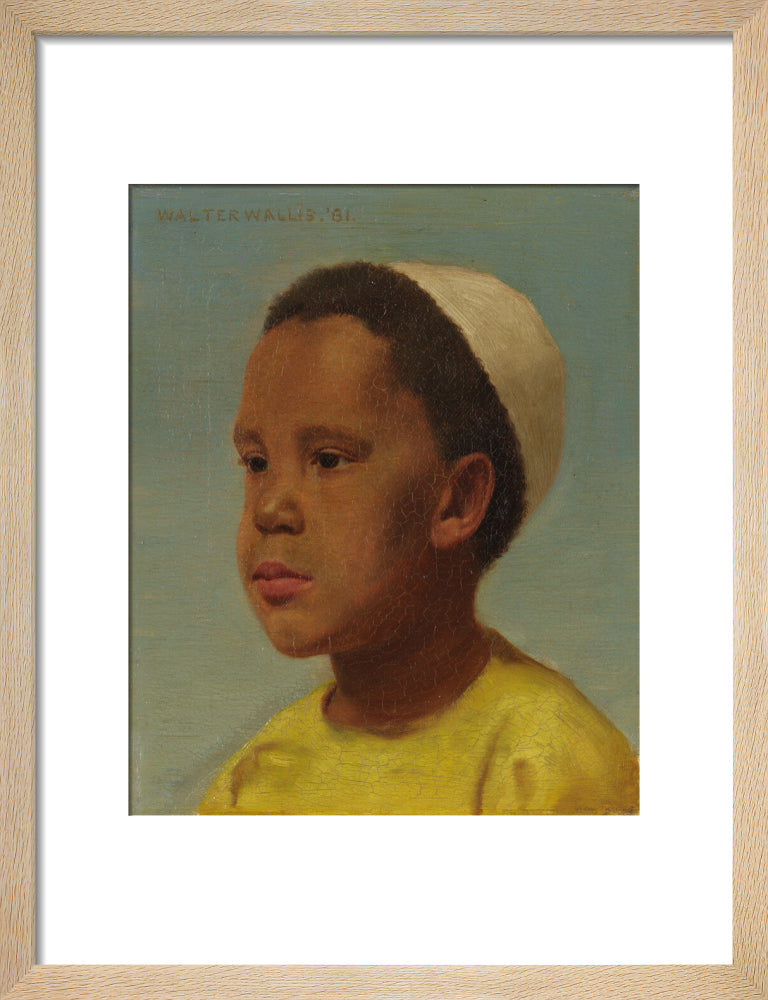 Samuel coleridge taylor portrait print (art print, small, natural frame)