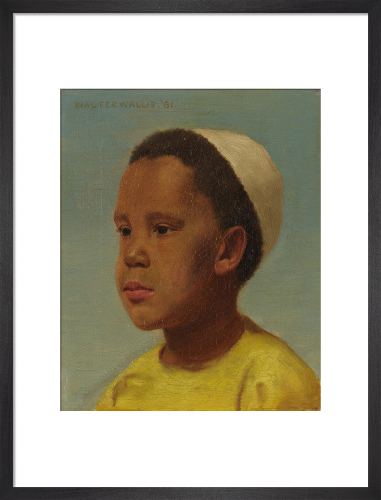 Samuel coleridge taylor portrait print (art print, medium, black frame)