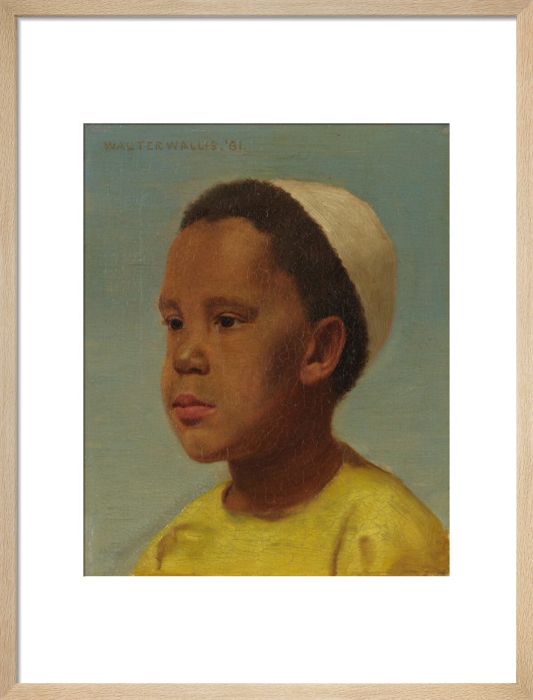 Samuel coleridge taylor portrait print (art print, medium, natural frame)