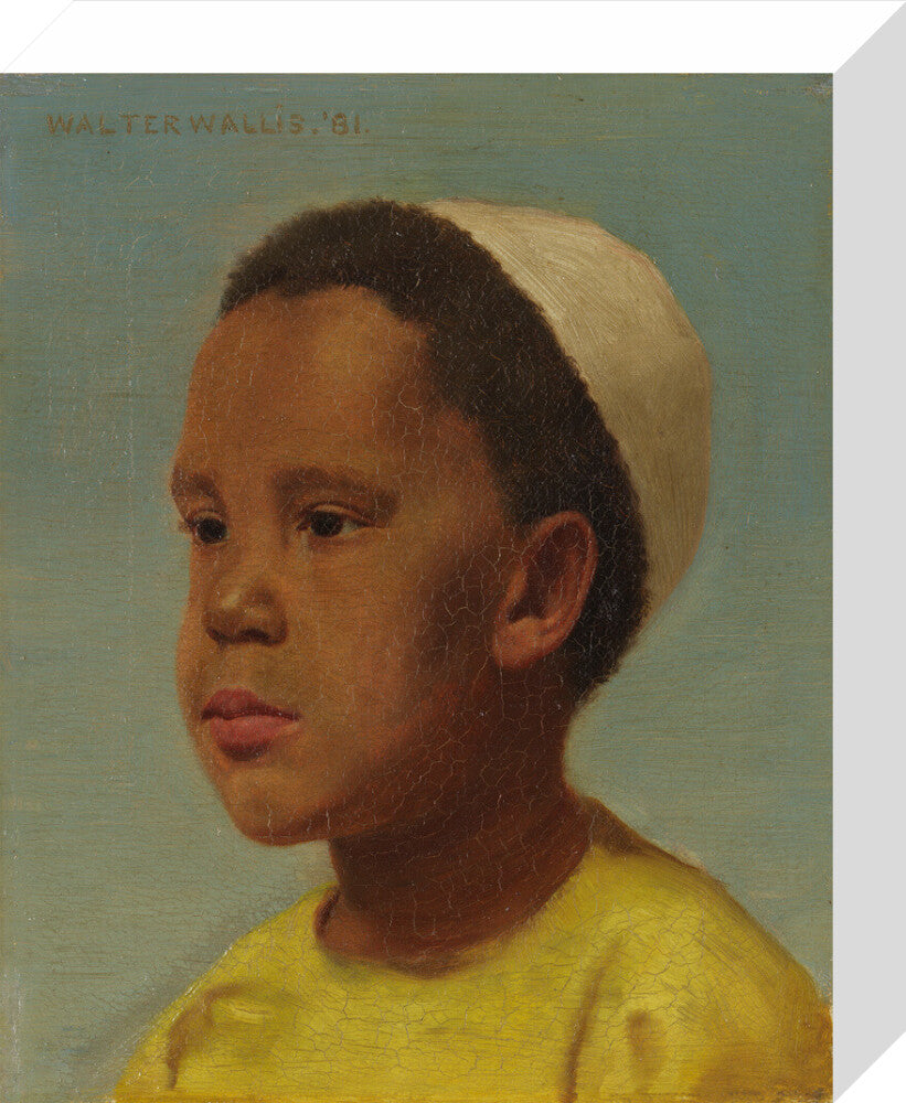 Samuel coleridge taylor portrait print (stretched canvas, small, no frame)