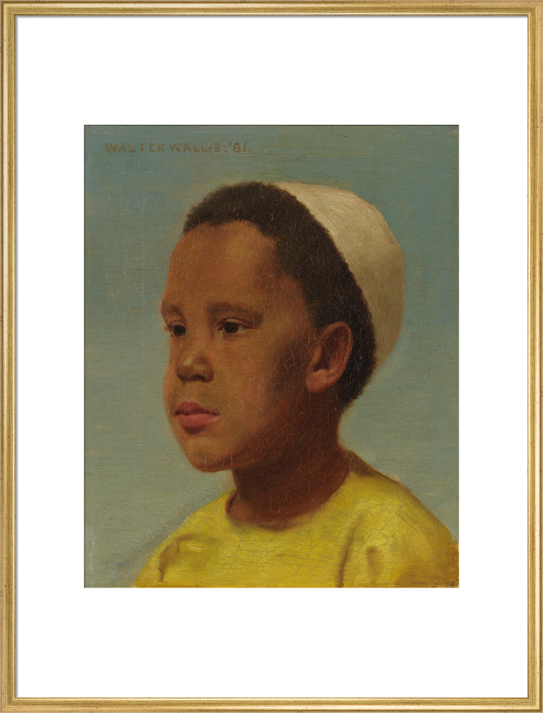 Samuel coleridge taylor portrait print (art print, extra large, gold frame)