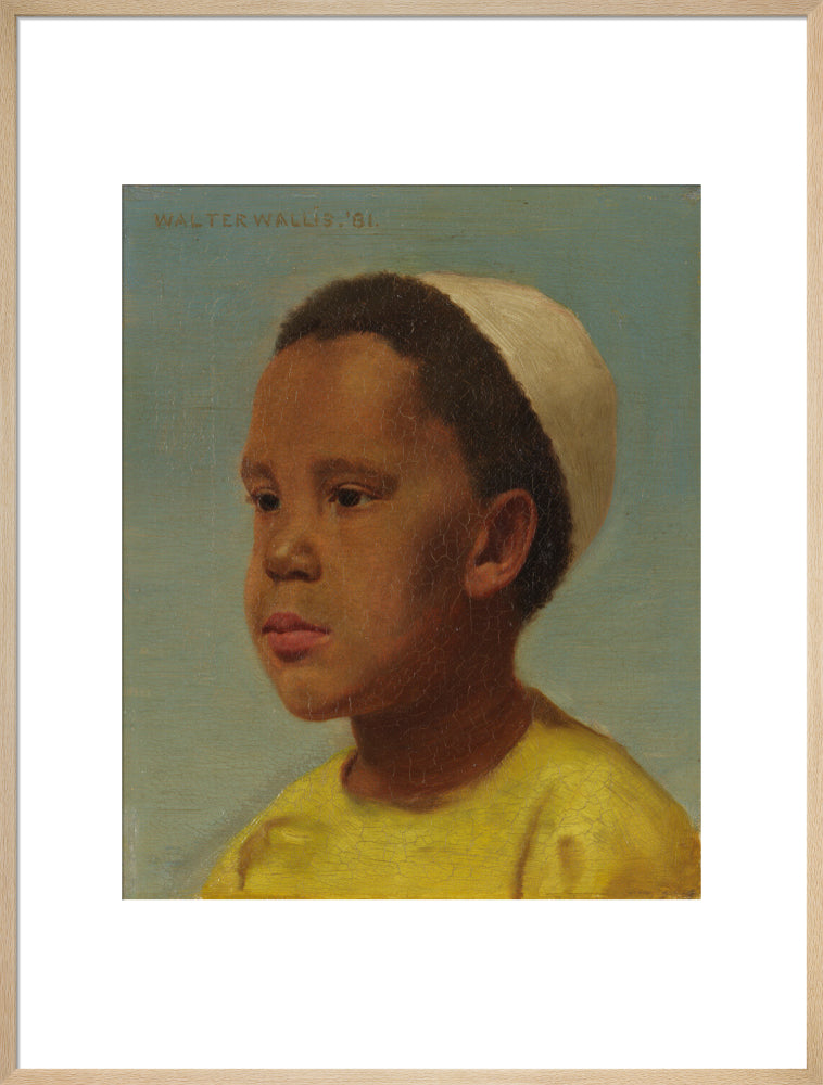 Samuel coleridge taylor portrait print (art print, extra large, natural frame)