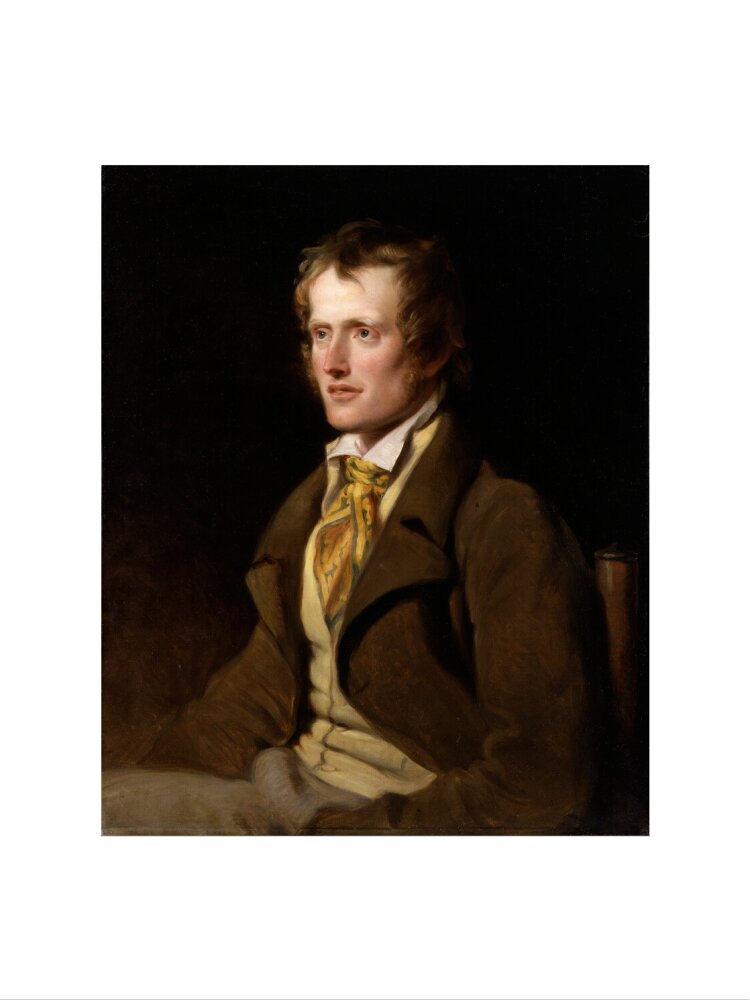 John clare portrait print (art print, extra large, no frame)