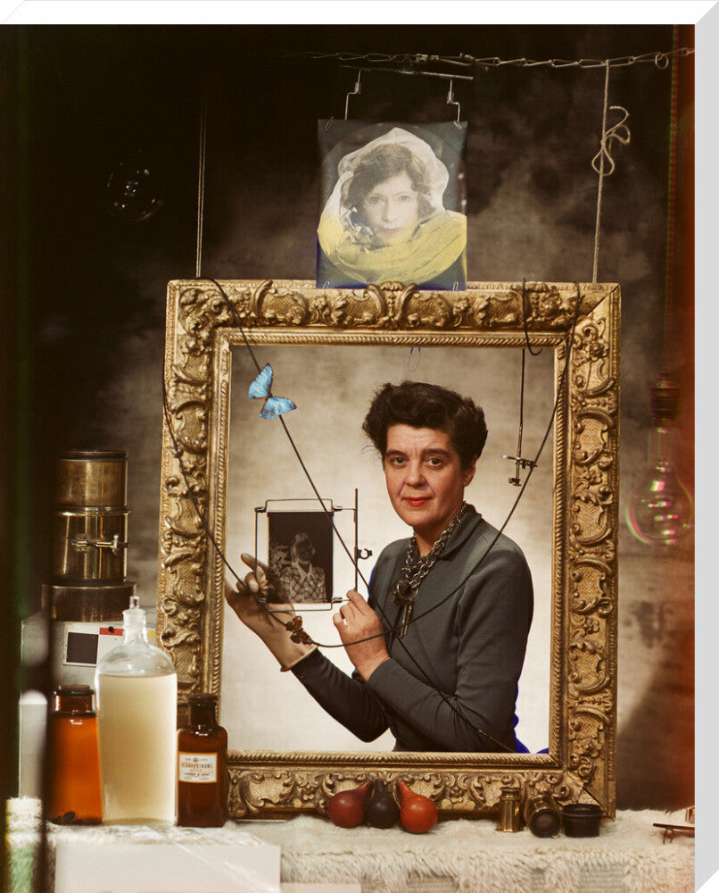 Yevonde portrait print (stretched canvas, extra large, no frame)