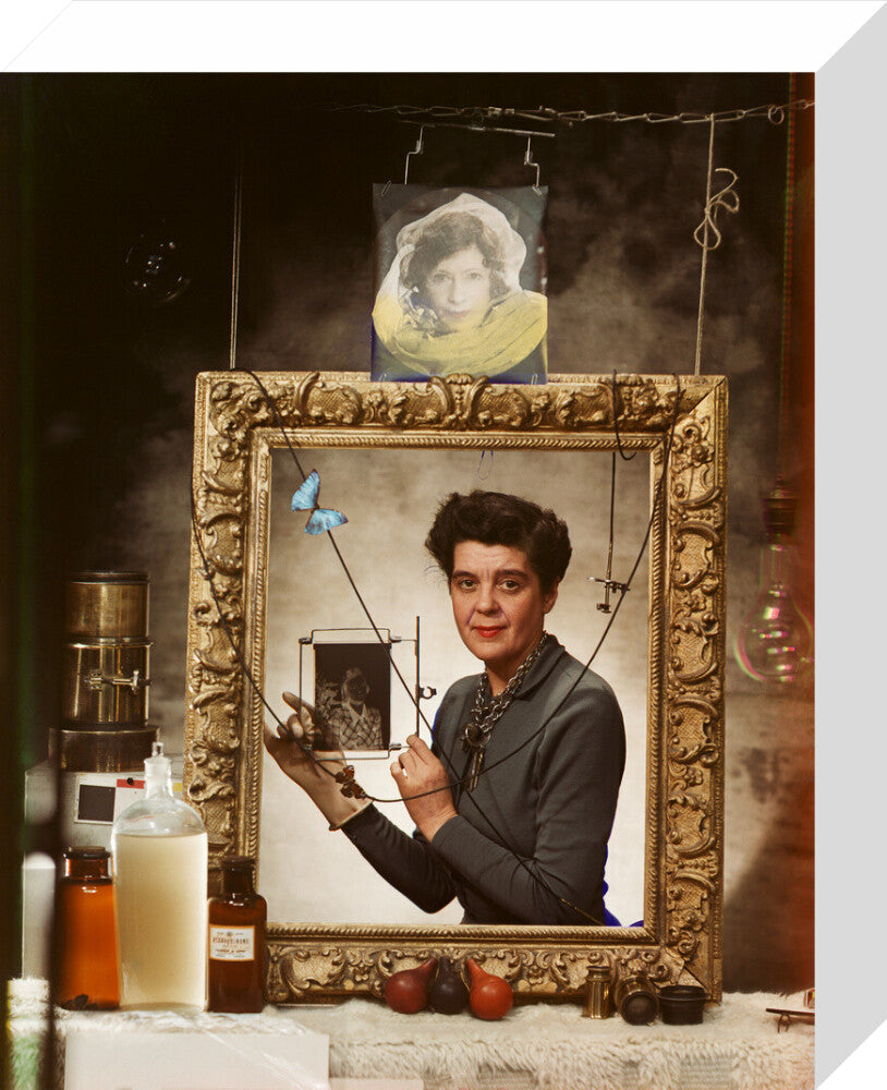 Yevonde portrait print (stretched canvas, small, no frame)