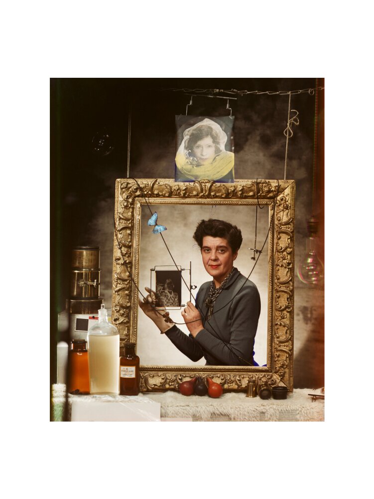 Yevonde portrait print (art print, small, no frame)