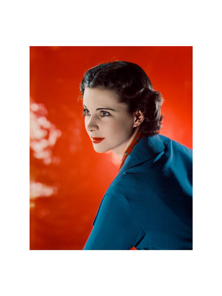 Vivien leigh portrait print (art print, small, no frame)