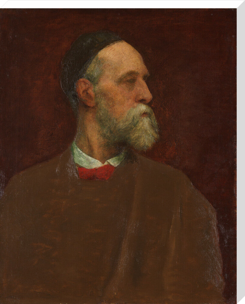 George frederic watts portrait print (stretched canvas, extra large, no frame)