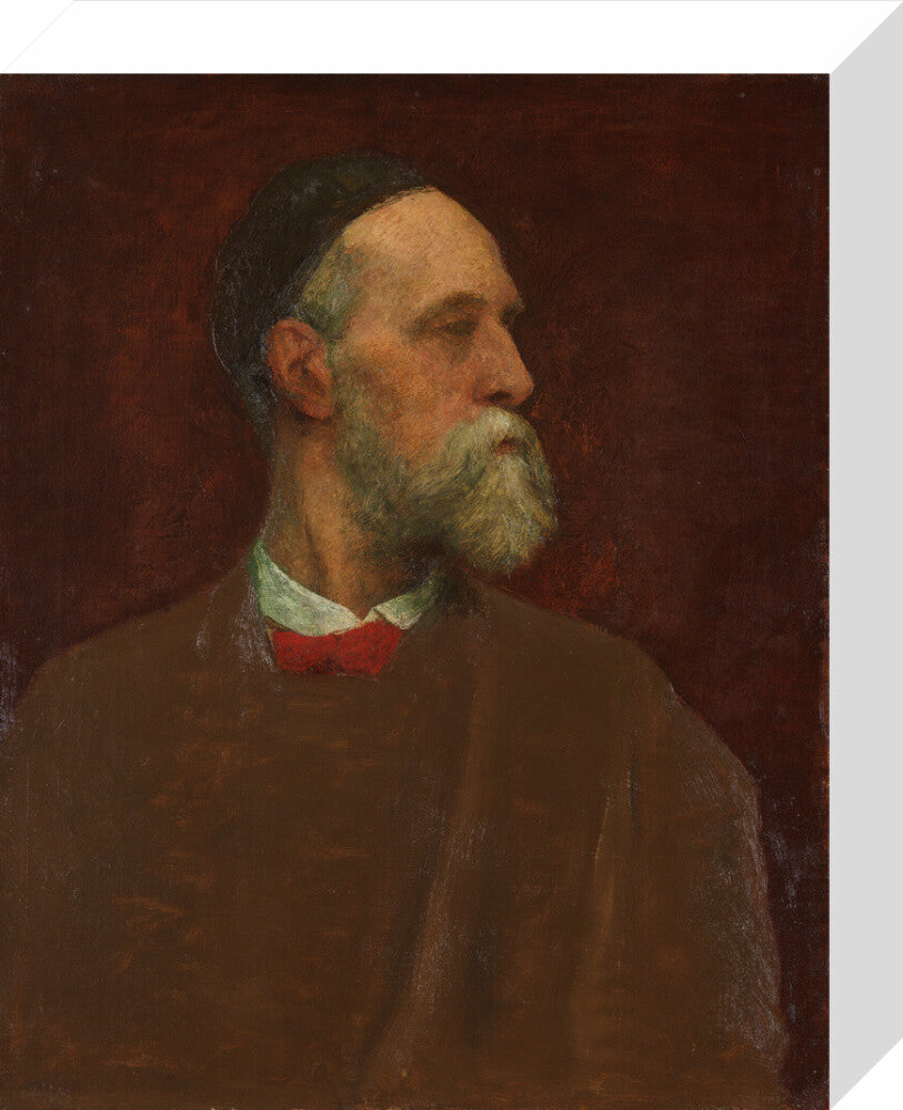 George frederic watts portrait print (stretched canvas, small, no frame)