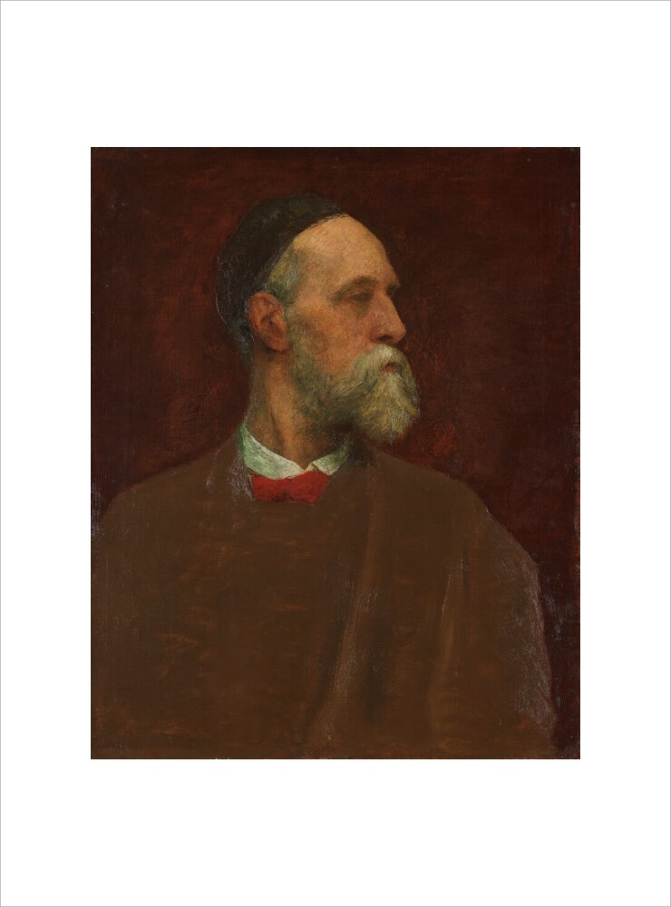 George frederic watts portrait print (art print, small, no frame)