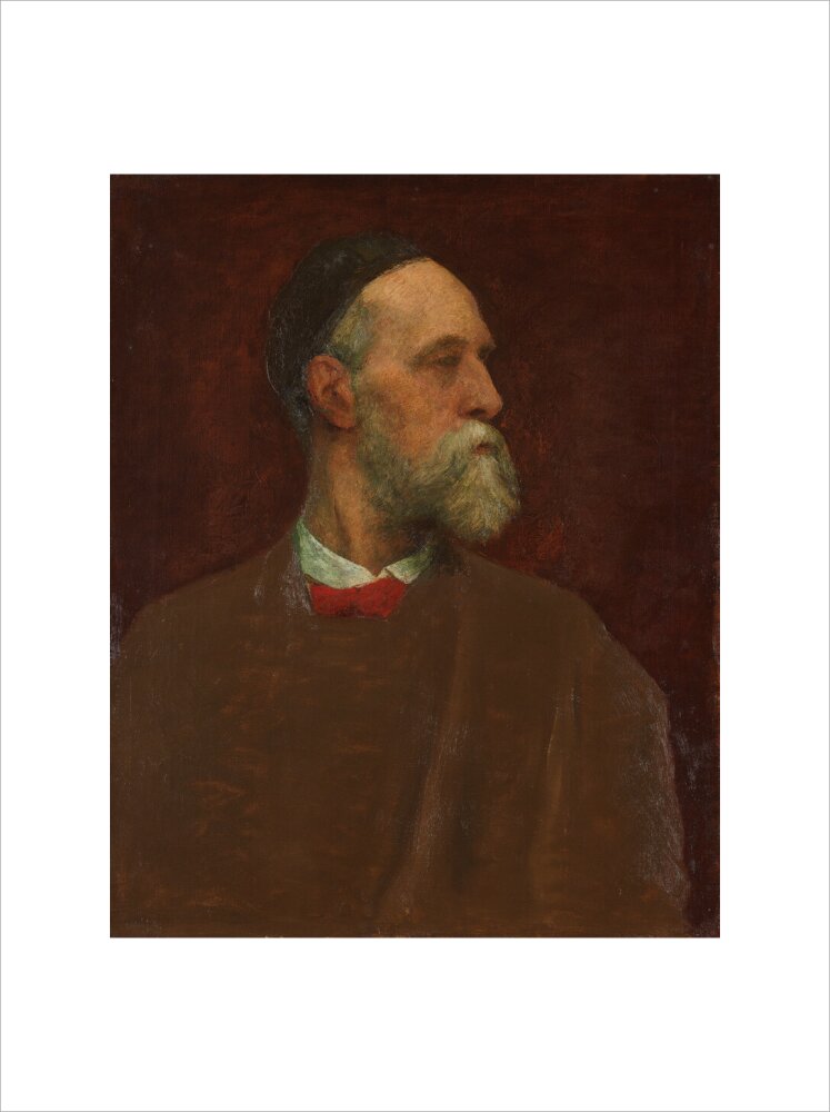 George frederic watts portrait print (art print, medium, no frame)