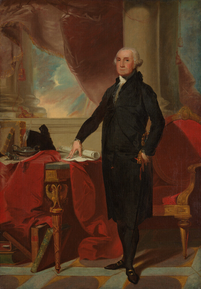 George washington portrait print