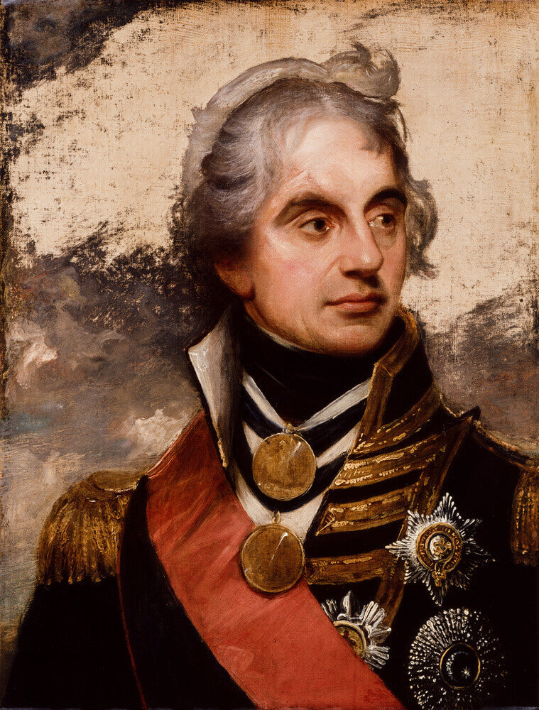 Horatio nelson portrait print