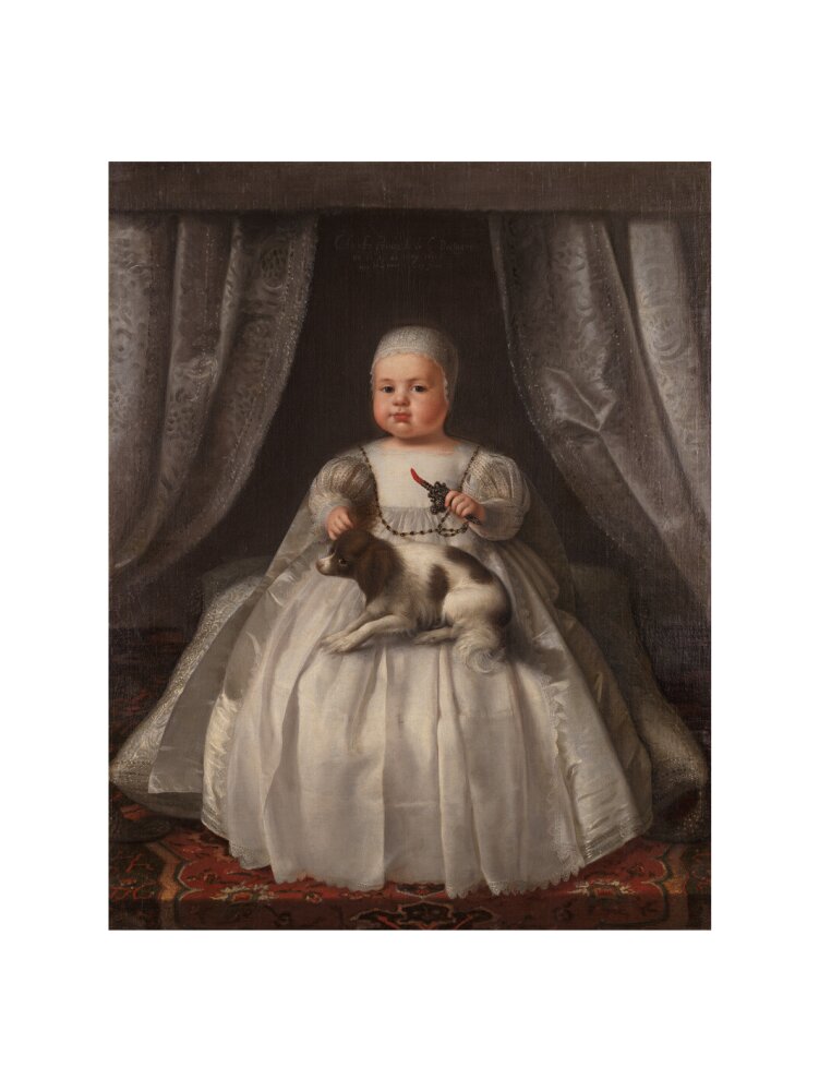 King charles ii portrait print (art print, extra large, no frame)