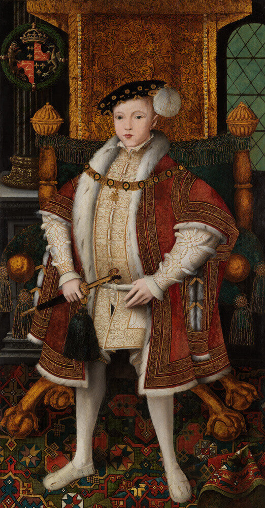 King edward vi portrait print