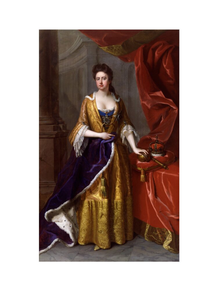 Queen anne portrait print (art print, medium, no frame)