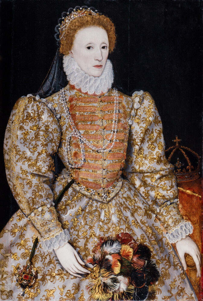 Queen elizabeth i portrait print