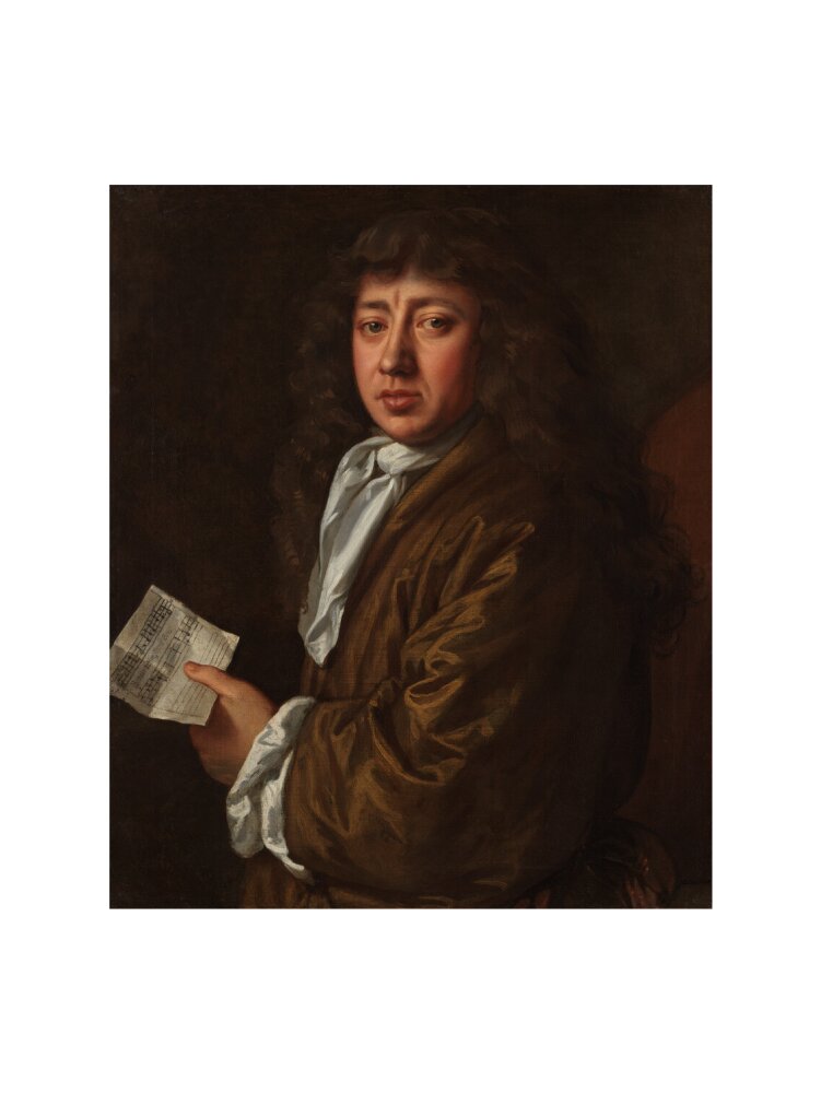 Samuel pepys portrait print (art print, extra large, no frame)