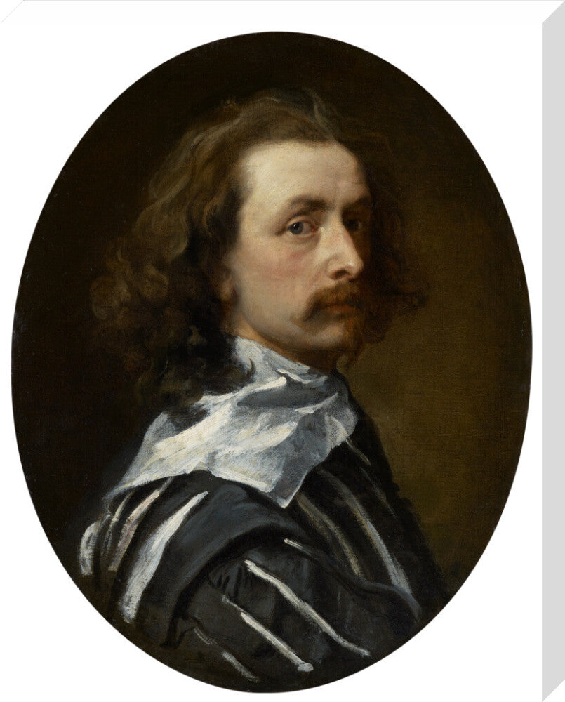Sir anthony van dyck portrait print (stretched canvas, large, no frame)