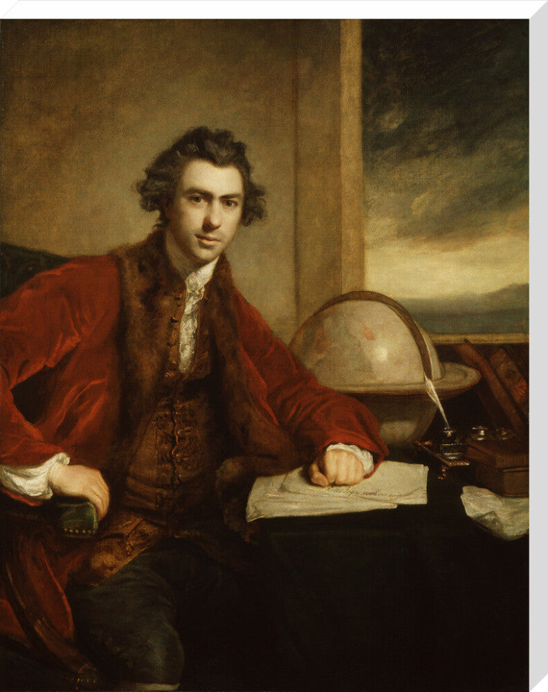 Sir joseph banks, bt portrait print (stretched canvas, extra large, no frame)