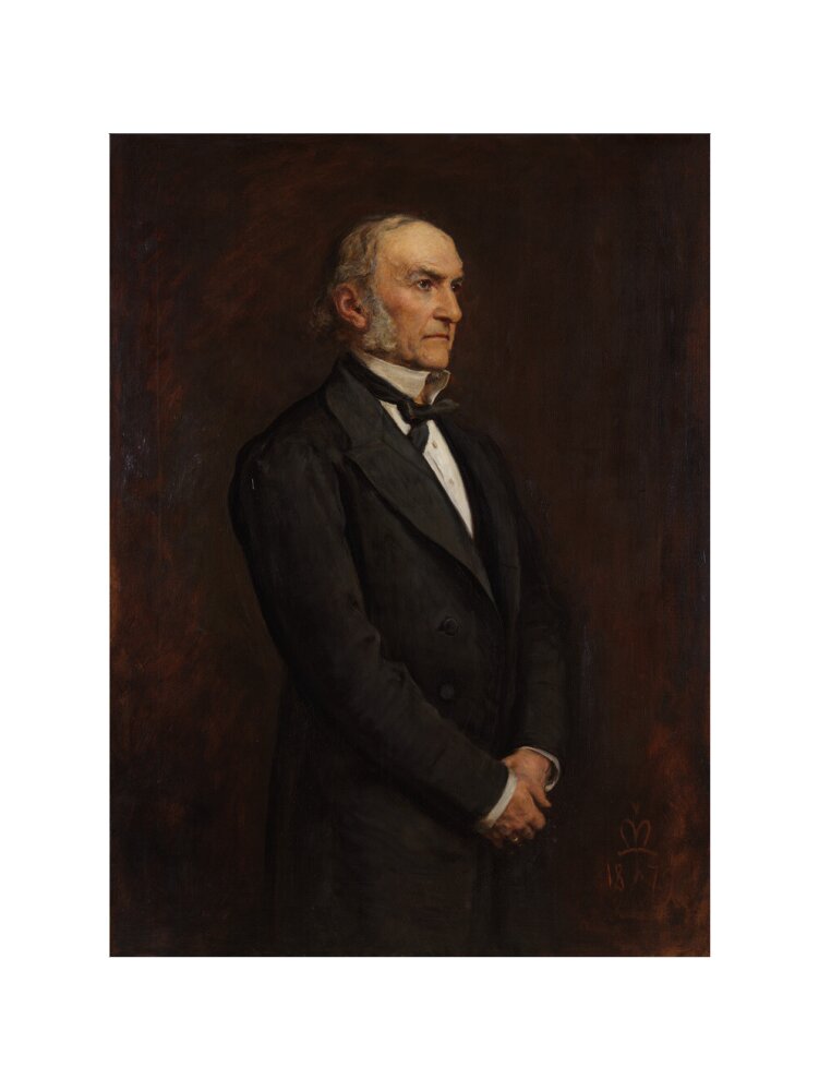 William ewart gladstone portrait print (art print, medium, no frame)