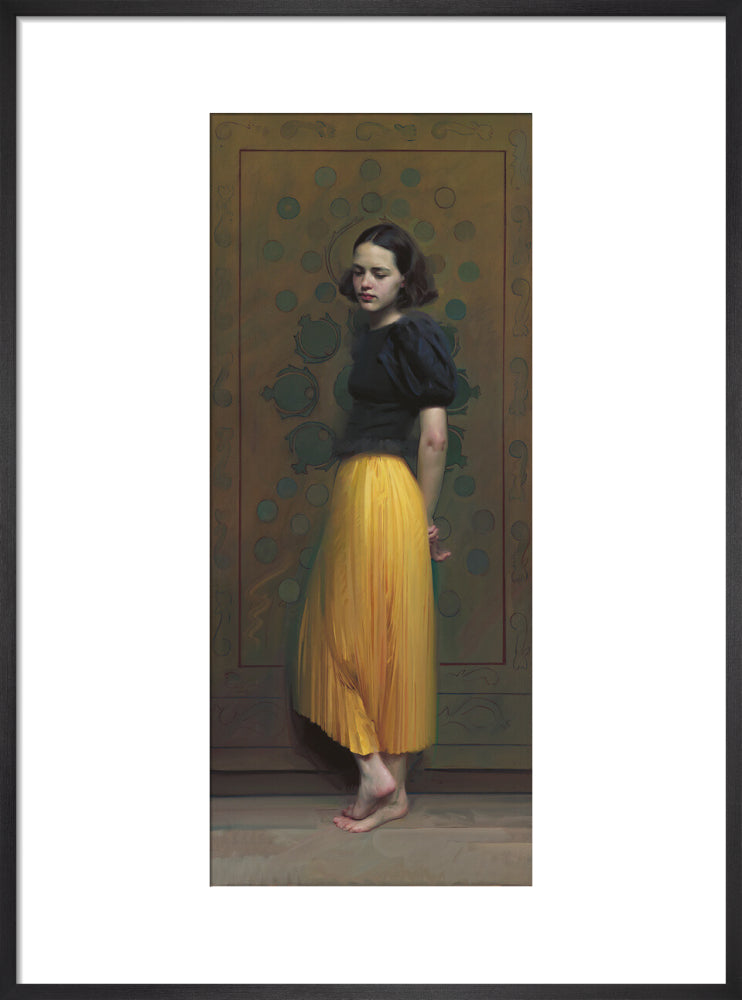 Turning thirteen (art print, medium, black frame)