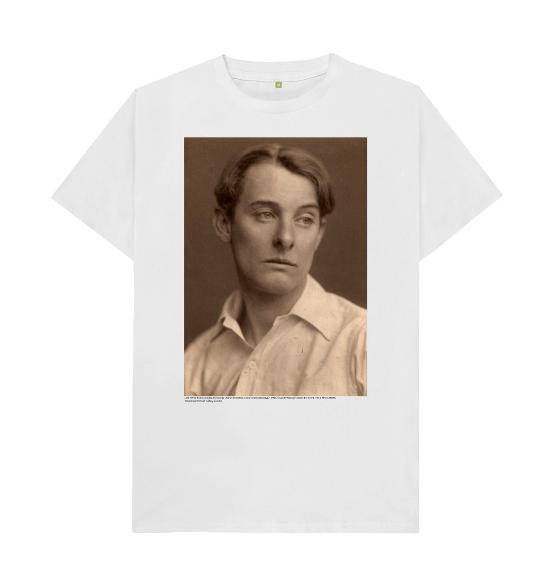 White printed t shirt front