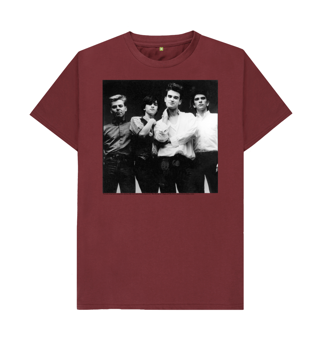 Red wine printed t shirt front
