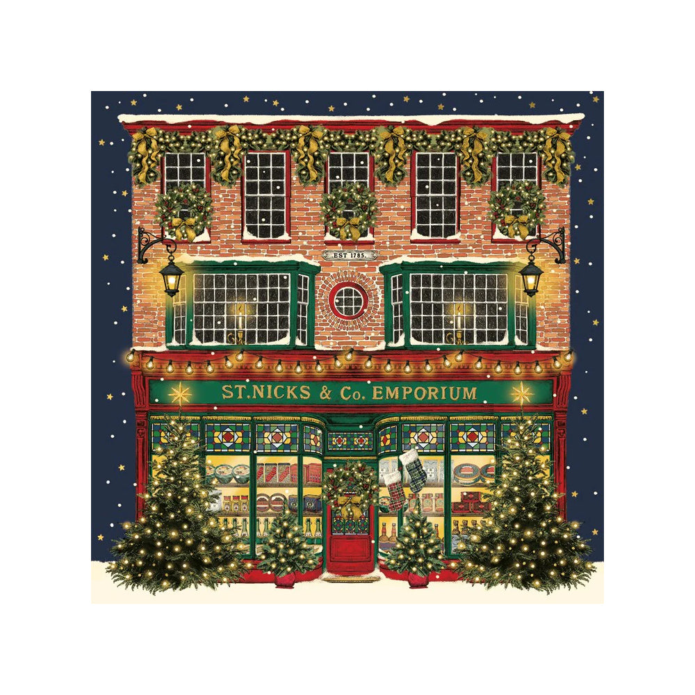 St nicks emporium christmas cards box pack 8